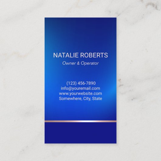 ハウスクリーニングサービスブルーメイドハウスキーピング 名刺 (裏面)