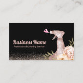 ハウスクリーニングサービスモダンフローラスプレー掃除機 名刺 (正面)