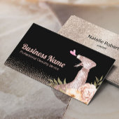 ハウスクリーニングサービスモダンフローラスプレー掃除機 名刺