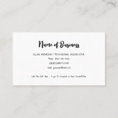 ハウスクリーニングサービスレモンスライスハウスキーピング 名刺