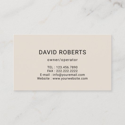 ハウスクリーニングサービス加圧洗浄クリーム 名刺 (裏面)