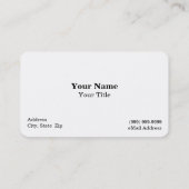 ハウスクリーニングサービス 名刺 (裏面)