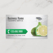 ハウスクリーニングシルバーメイドサービスハウスキーピング 名刺 (正面)