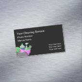 ハウスクリーニングニューデザイン マグネット名刺 (インサイチュ)