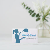 ハウスクリーニングハウスキーパーメイド 名刺 (スタンド正面)