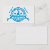 ハウスクリーニングバッジ |浴室タイル 名刺 (正面/裏面)