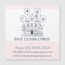 ハウスクリーニングホームサービス魅力的ビジネスカー