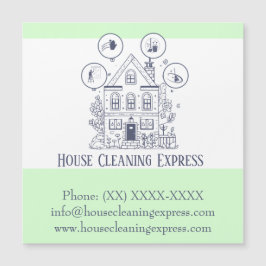 ハウスクリーニングホームサービス魅力的ビジネスカー