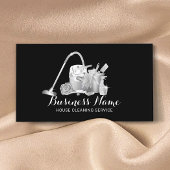 ハウスクリーニングメイドサービスシルバーハウスキーピング 名刺