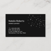 ハウスクリーニングメイドサービスフローラ羽毛ダスター 名刺 (裏面)