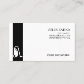 ハウスクリーニングメイドサービス 名刺 (裏面)