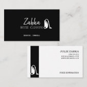 ハウスクリーニングメイドサービス 名刺 (正面/裏面)