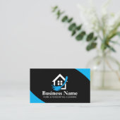 ハウスクリーニング家政婦メイドカスタムロゴ 名刺 (スタンド正面)