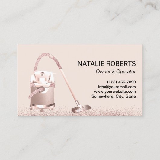 ハウスクリーニング赤面バラ金ゴールドカーペットクリーニング 名刺 (裏面)