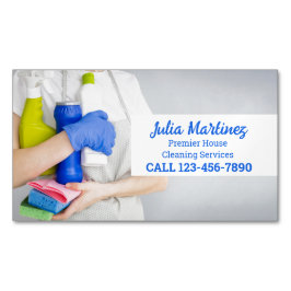 ハウスクリーニング マグネット名刺