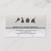 ハウスクリーニング 名刺 (正面)