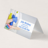 ハウスクリーニング 名刺 (裏面)