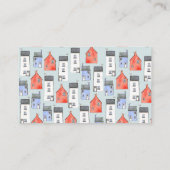 ハウスクリーニング 名刺 (裏面)