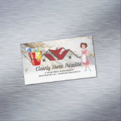 ハウスクリーニング | 守衛室 | ホテルワーカー マグネット名刺 (インサイチュ)