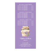 ハウスクリーニング 水彩 ソープ 価格表 ラックカード (裏面)
