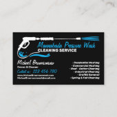 ハウスクリーニング 高圧洗浄 ロイヤリティカード (裏面)