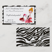 ハウスクリーニングDiva名刺 名刺 (正面/裏面)