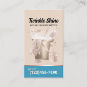 ハウスクリーニンモダングベゲイ&ブルーハウスキーピング 名刺 (正面)