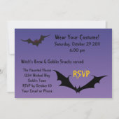 ハウスクリ幽霊のよく出るプルハローウィンパーティ招待状 招待状 (裏面)