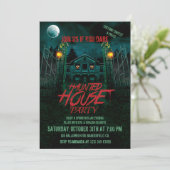 ハウスクン幽霊のよく出るプキンスムーンこうもりハローウィンパーティI 招待状 (スタンド正面)