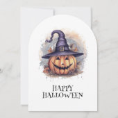 ハウスクン幽霊のよく出るプキンハローウィンパーティ 招待状 (裏面)