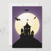 ハウスコスメ幽霊のよく出るパーティーハロウィーン 招待状 (裏面)