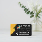 ハウスコンドス絵画オフィスの名刺 名刺 (スタンド正面)