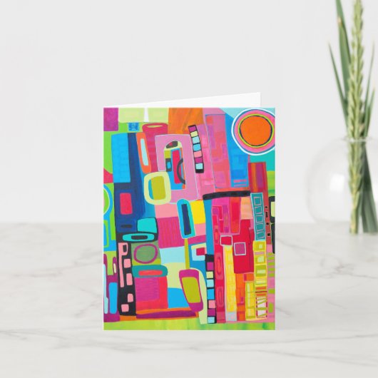 ハウスコール空白のノートカード カード (正面)