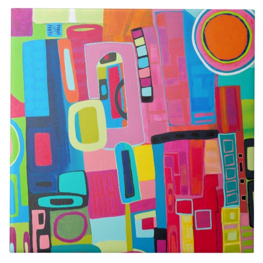 ハウスコール6 x 6セラミックタイル タイル (正面)