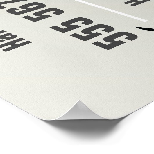 ハウスサ絵画ービス小規模企業フライヤー ポスター (角)