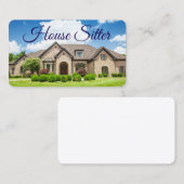 ハウスシッターの名刺 名刺 (正面/裏面)