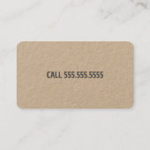 ハウスシッター・クラフト 名刺 (裏面)