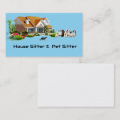 ハウスシッター&ペットシッター 名刺 (正面/裏面)