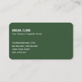 ハウスシッター 名刺 (裏面)