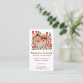 ハウスシティングガーデンファームハウスカスタム 名刺 (スタンド正面)