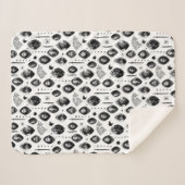 ハウススタークのアイコン&ポートレートパターン シェルパブランケット (正面(横))