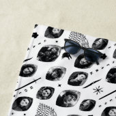 ハウススタークのアイコン&ポートレートパターン ビーチタオル (インサイチュ)