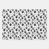 ハウススタークのアイコン&ポートレートパターン ラッピングペーパーシート (正面2)