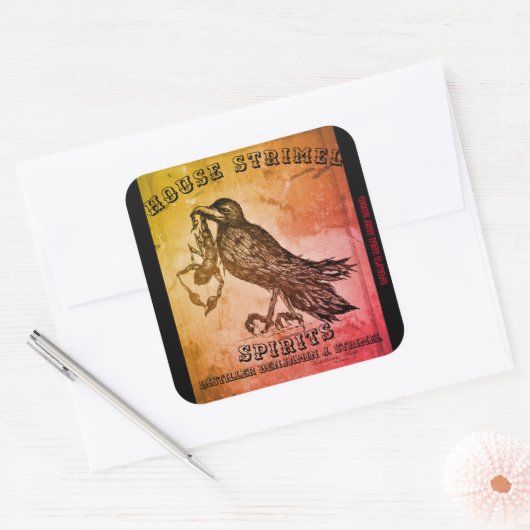 ハウスストリメルステッカー スクエアシール (封筒)