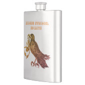 ハウスストリメルスピリッツ フラスク (左)