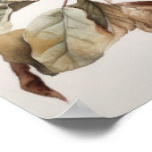 ハウススパローバードアートプリントポスター ポスター (角)