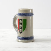 ハウススリービールスタインスカル ビールジョッキ (正面左)