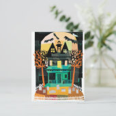 ハウスス幽霊のよく出るポックス ポストカード (スタンド正面)