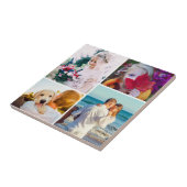 ハウスタイル4枚の写真（丸） タイル (側面)