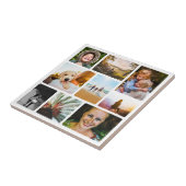 ハウスタイル9写真ウォールタイルコラージュ丸 タイル (側面)